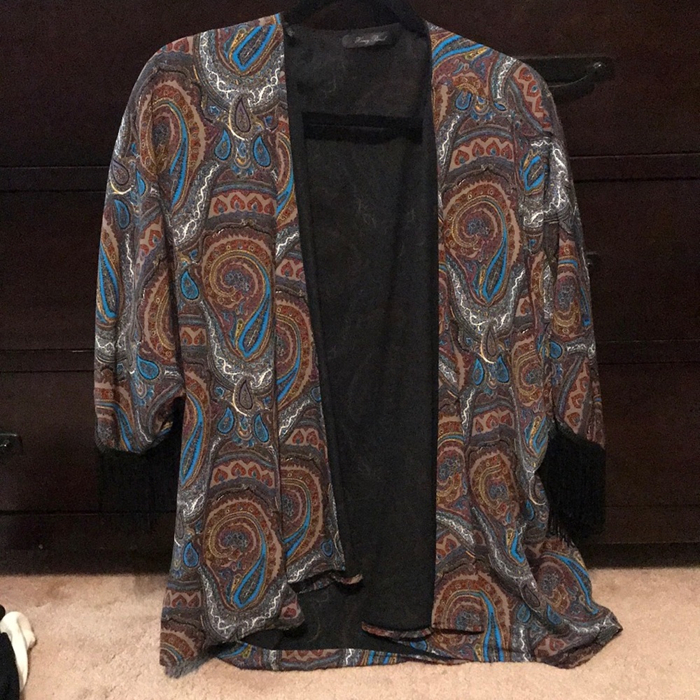 Honey Punch paisley kimono